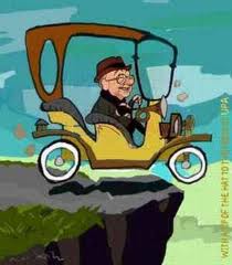 mr magoo in car