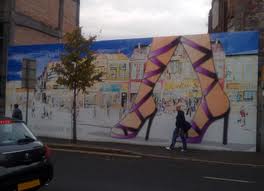 Lisburn Road hoarding mural
