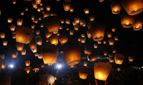 sky lanterns