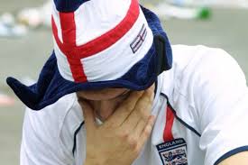 disappointed Englnd football fan